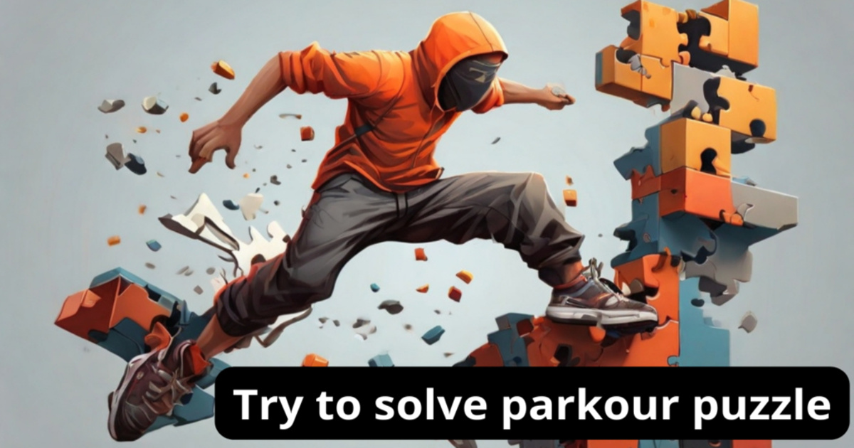 Parkour puzzle – FlipPuzzle